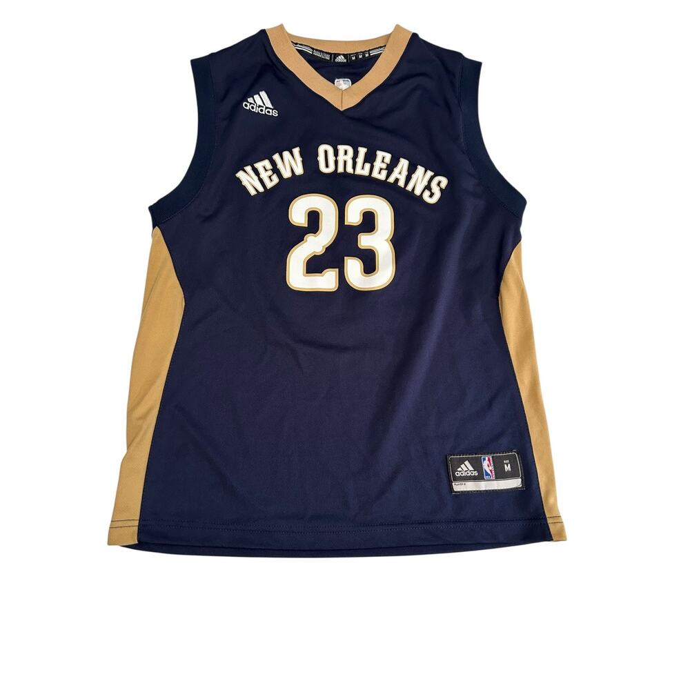 Adidas NBA Jersey Youth Medium 10-12 #23 Anthony Davis‎ New Orleans Pelicans